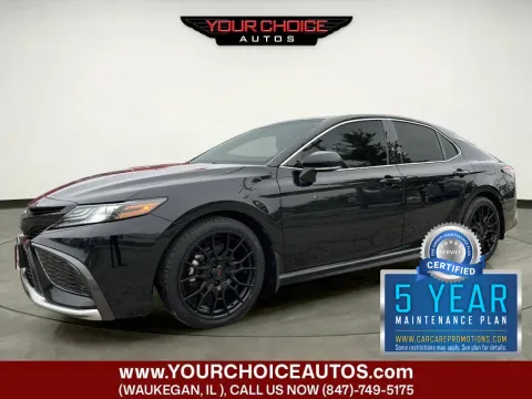Black 2021 Toyota Camry XSE for sale in Waukegan, IL