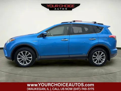 Photos of 2018 Toyota RAV4 Hybrid Limited for sale in Waukegan, IL at Your Choice Autos - Waukegan