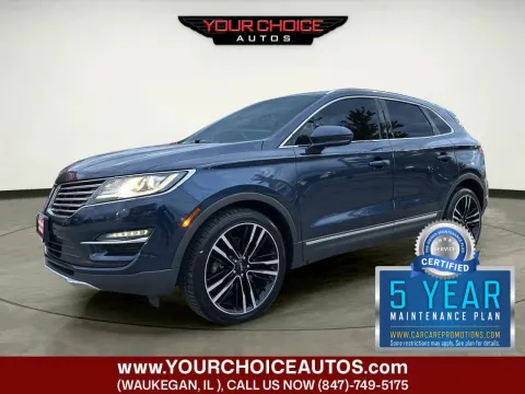 Blue 2017 Lincoln MKC Reserve for sale in Waukegan, IL