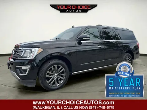 Black 2021 Ford Expedition Max Limited for sale in Waukegan, IL