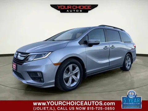 Silver 2018 Honda Odyssey EX-L for sale in Waukegan, IL