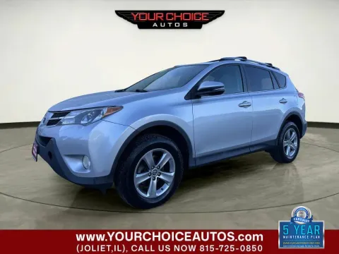 Silver 2015 Toyota RAV4 XLE for sale in Waukegan, IL