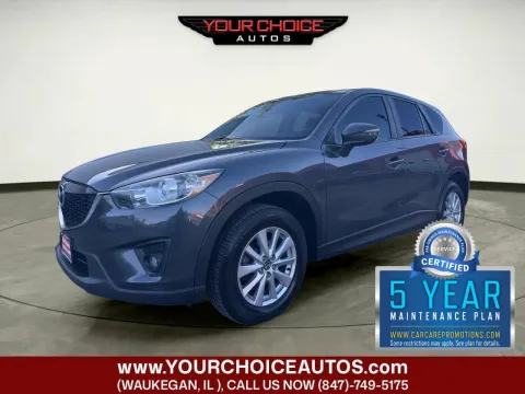Gray 2015 Mazda CX-5 Touring for sale in Waukegan, IL