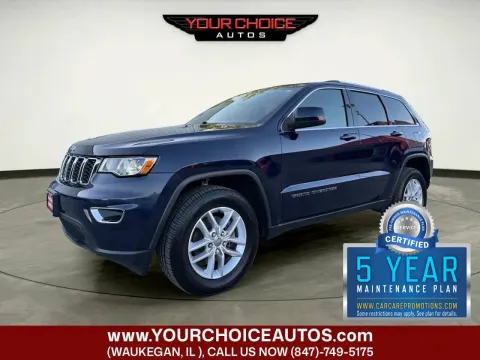 Blue 2017 Jeep Grand Cherokee Laredo for sale in Waukegan, IL