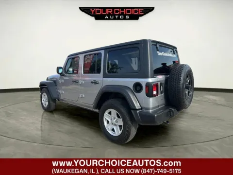 Another view of 2018 Jeep Wrangler Unlimited Sport for sale in Waukegan, IL at Your Choice Autos - Waukegan