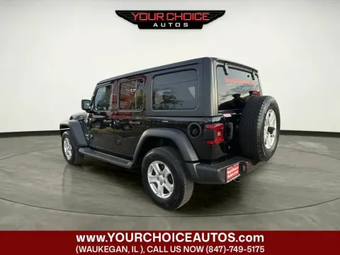 Another view of 2019 Jeep Wrangler Unlimited Sport S for sale in Waukegan, IL at Your Choice Autos - Waukegan