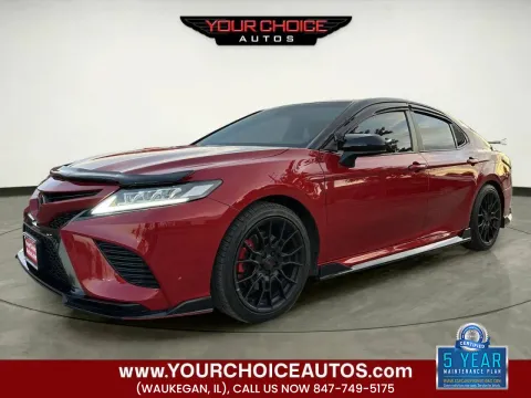 Red 2020 Toyota Camry TRD 4dr Sedan for sale in Waukegan, IL