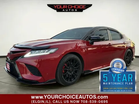 Red 2020 Toyota Camry TRD 4dr Sedan for sale in Waukegan, IL
