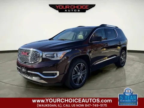 Black 2017 GMC Acadia Denali for sale in Waukegan, IL