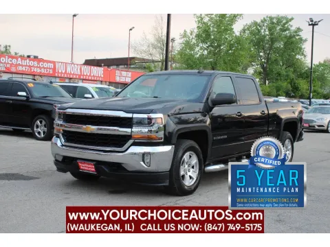 Black 2018 Chevrolet Silverado 1500 LT for sale in Waukegan, IL