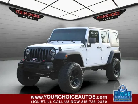 White 2017 Jeep Wrangler Unlimited Sport for sale in Waukegan, IL