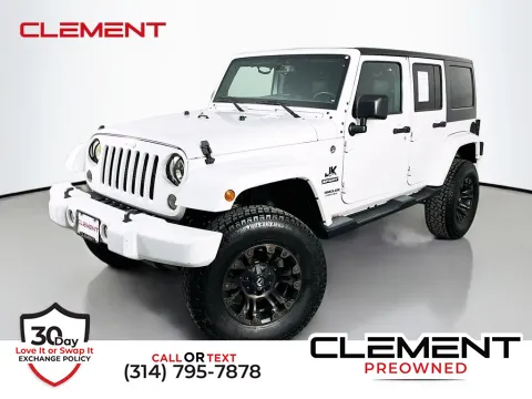 White 2017 Jeep Wrangler Unlimited Sport for sale in St. Charles, MO
