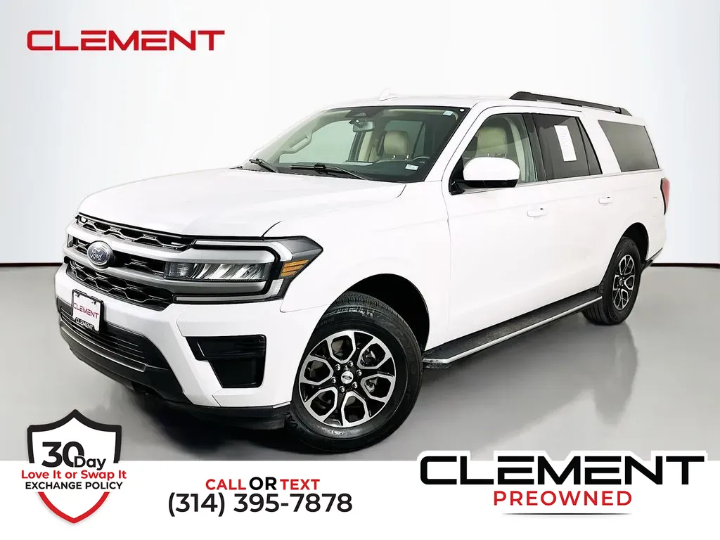 White 2023 Ford Expedition Max XLT for sale in St. Charles, MO