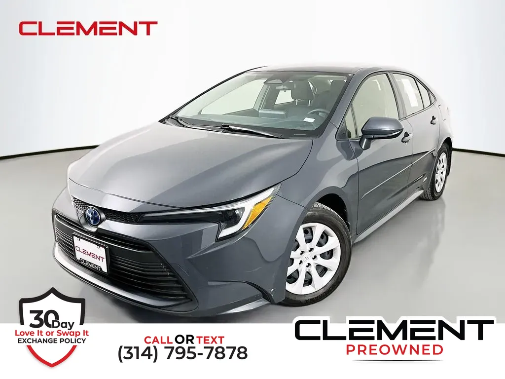 Gray 2024 Toyota Corolla Hybrid LE for sale in St. Charles, MO