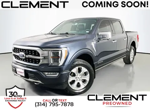 Gray 2021 Ford F-150 Platinum for sale in St. Charles, MO