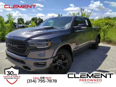 Gray 2022 Ram 1500 Limited for sale in St. Charles, MO