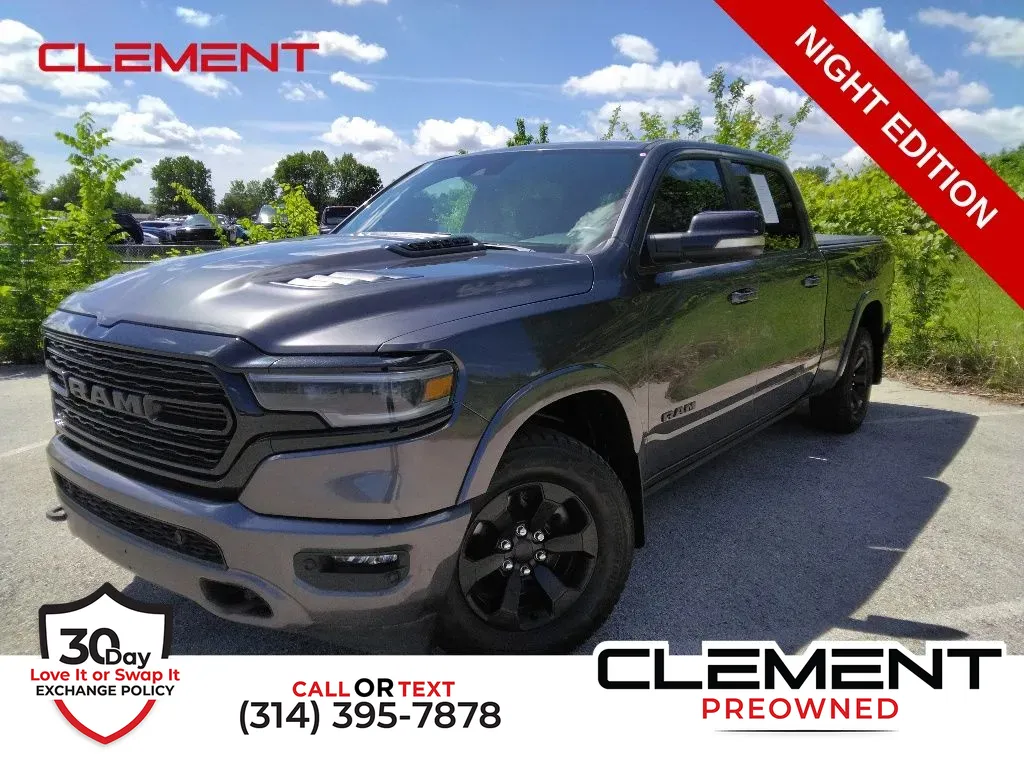 Gray 2022 Ram 1500 Limited for sale in St. Charles, MO