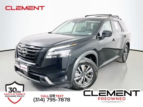 Black 2024 Nissan Pathfinder SV for sale in St. Charles, MO