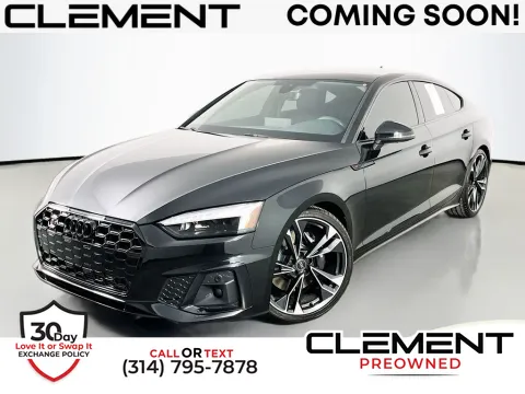 Black 2023 Audi S5 Sportback Premium Plus for sale in St. Charles, MO