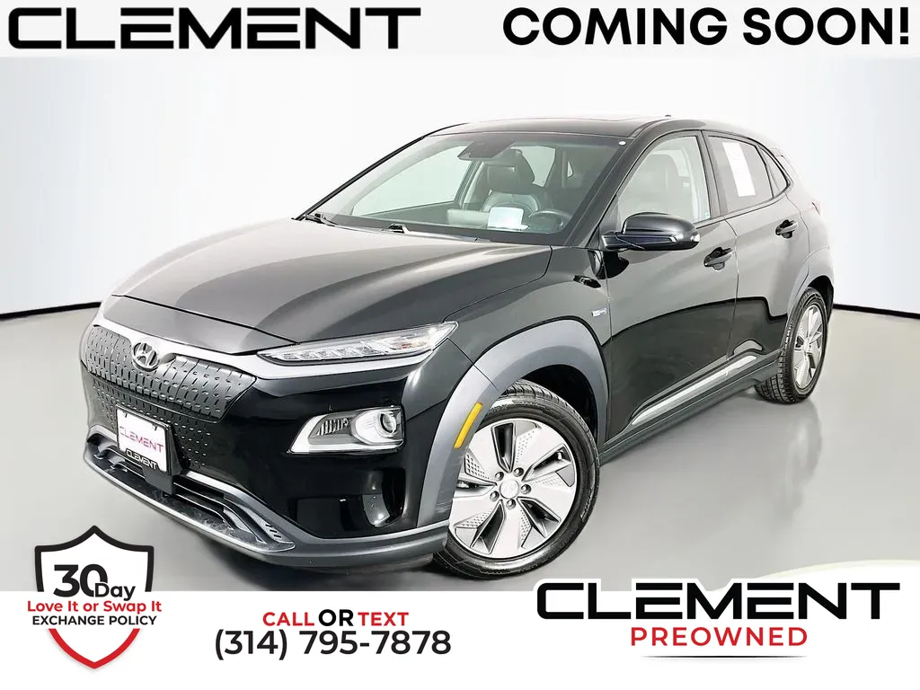 Black 2020 Hyundai Kona Electric Ultimate for sale in St. Charles, MO