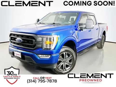 Blue 2022 Ford F-150 XLT for sale in St. Charles, MO