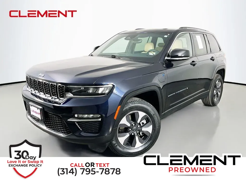 Blue 2022 Jeep Grand Cherokee 4xe for sale in St. Charles, MO