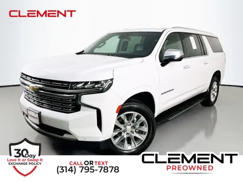 White 2023 Chevrolet Suburban Premier for sale in St. Charles, MO
