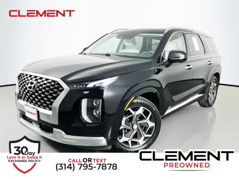 Black 2021 Hyundai Palisade Calligraphy for sale in St. Charles, MO