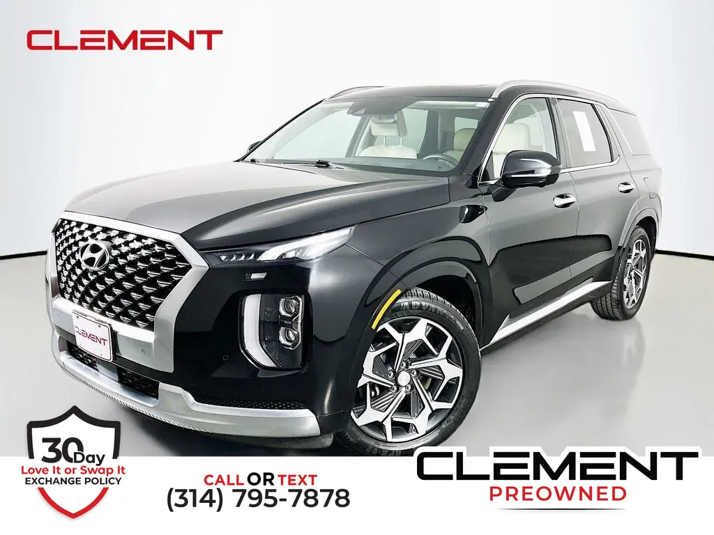 Black 2021 Hyundai Palisade Calligraphy for sale in St. Charles, MO
