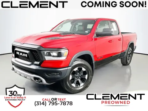 Red 2019 Ram 1500 Rebel for sale in St. Charles, MO