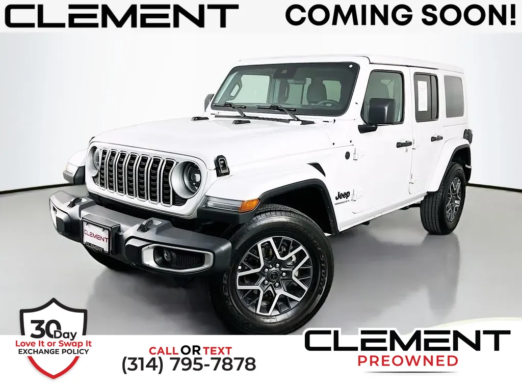 White 2025 Jeep Wrangler Sahara for sale in St. Charles, MO
