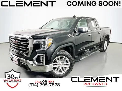 Black 2019 GMC Sierra 1500 SLT for sale in St. Charles, MO