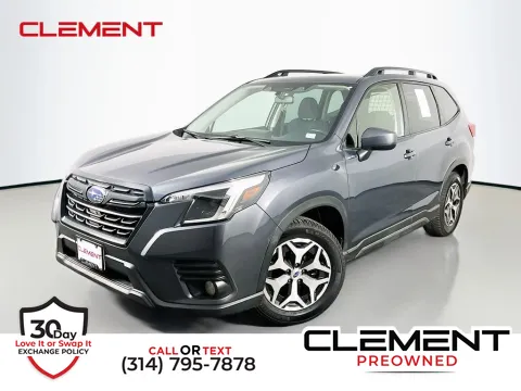 Gray 2022 Subaru Forester Premium for sale in St. Charles, MO