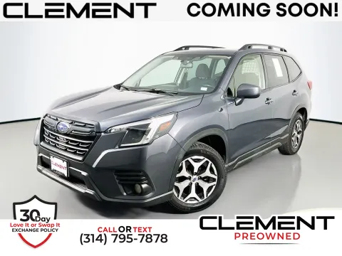 Gray 2022 Subaru Forester Premium for sale in St. Charles, MO