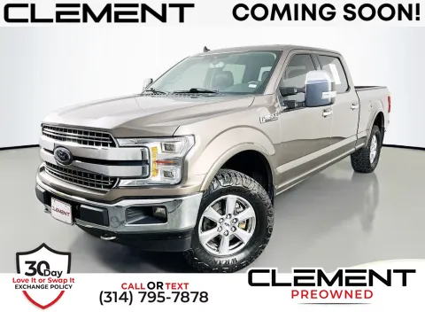 Gray 2019 Ford F-150 Lariat for sale in St. Charles, MO