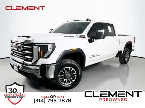 White 2025 GMC Sierra 3500HD SLE for sale in St. Charles, MO