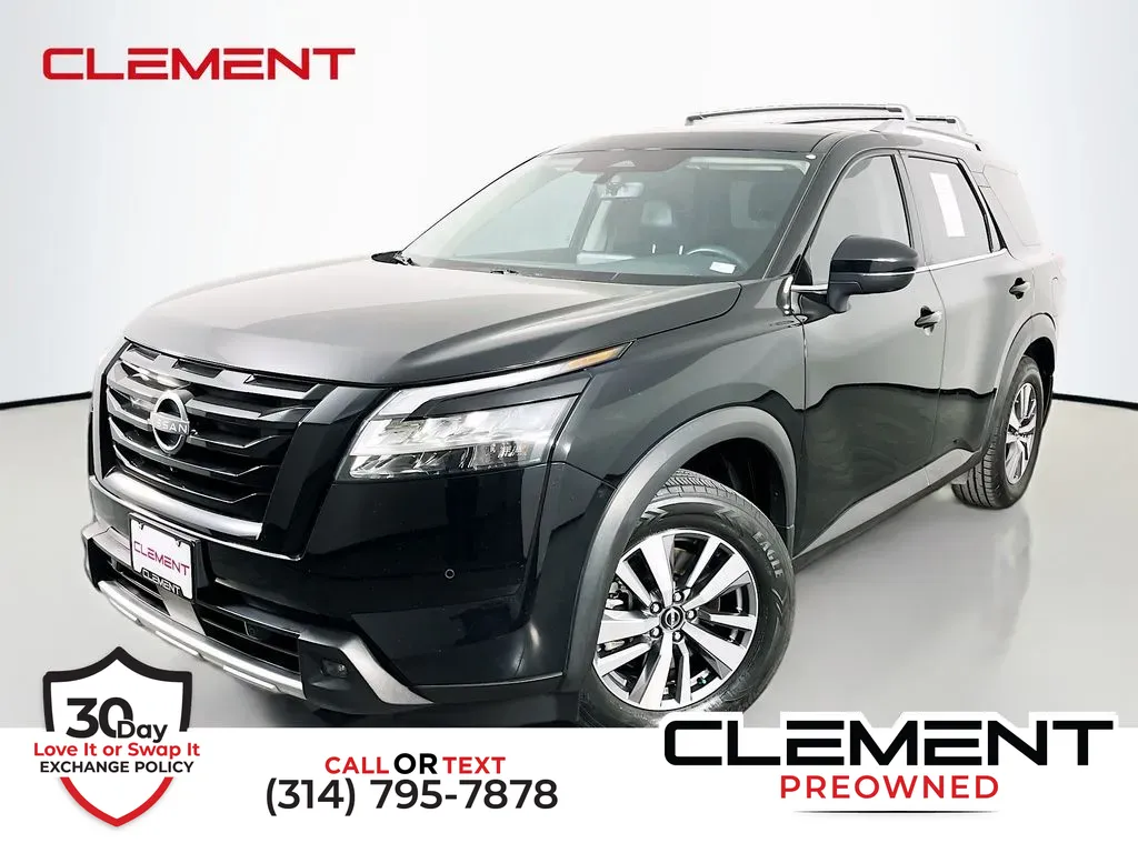Black 2023 Nissan Pathfinder SL for sale in St. Charles, MO