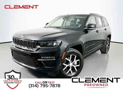 Black 2023 Jeep Grand Cherokee Limited for sale in St. Charles, MO