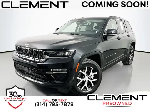 Black 2023 Jeep Grand Cherokee Limited for sale in St. Charles, MO