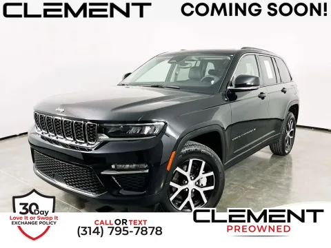 Black 2023 Jeep Grand Cherokee Limited for sale in St. Charles, MO