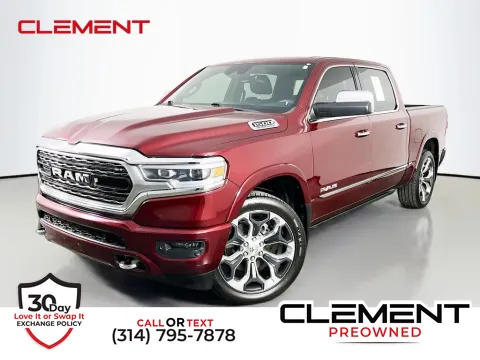 Red 2019 Ram 1500 Limited for sale in St. Charles, MO