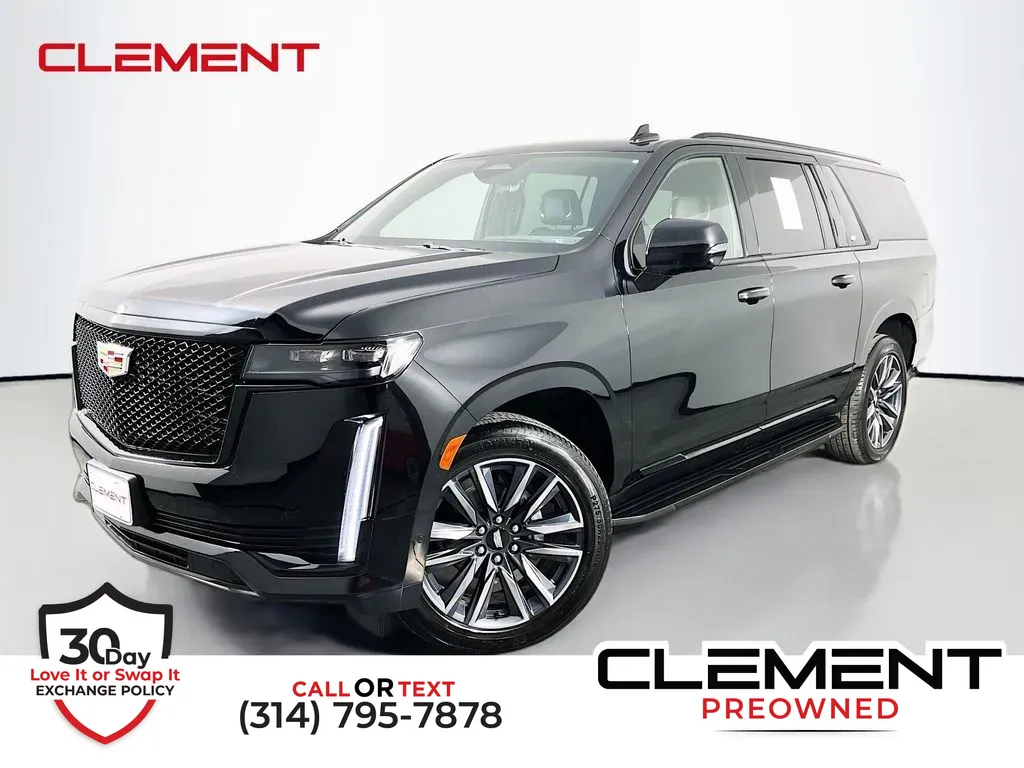 Black 2023 Cadillac Escalade ESV Sport for sale in St. Charles, MO
