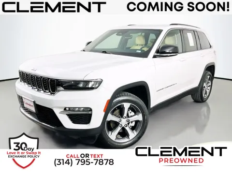 White 2023 Jeep Grand Cherokee Limited for sale in St. Charles, MO