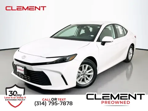 White 2025 Toyota Camry LE for sale in St. Charles, MO
