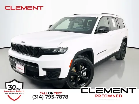 White 2023 Jeep Grand Cherokee L Altitude for sale in St. Charles, MO