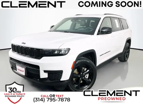 White 2023 Jeep Grand Cherokee L Altitude for sale in St. Charles, MO