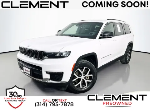 White 2024 Jeep Grand Cherokee L Limited for sale in St. Charles, MO