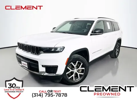 White 2024 Jeep Grand Cherokee L Limited for sale in St. Charles, MO