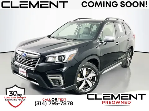 Black 2019 Subaru Forester Touring for sale in St. Charles, MO