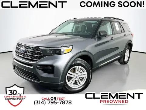 Gray 2022 Ford Explorer XLT for sale in St. Charles, MO